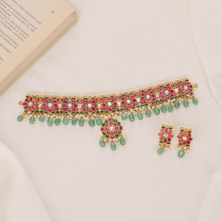 Prithisha Kundan Choker Set
