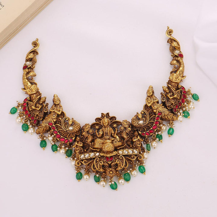Adhiya Nagas Short Necklace