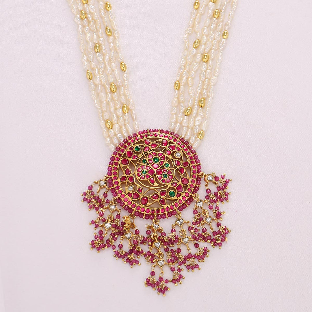 Trishali Kundan Long Necklace