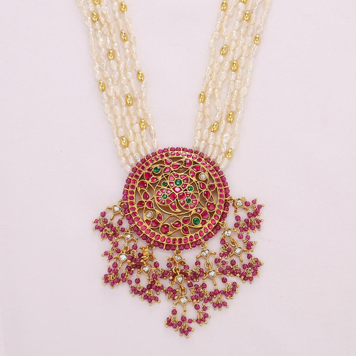 Trishali Kundan Long Necklace