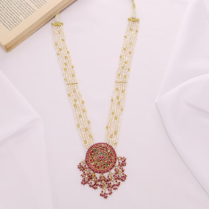 Trishali Kundan Long Necklace