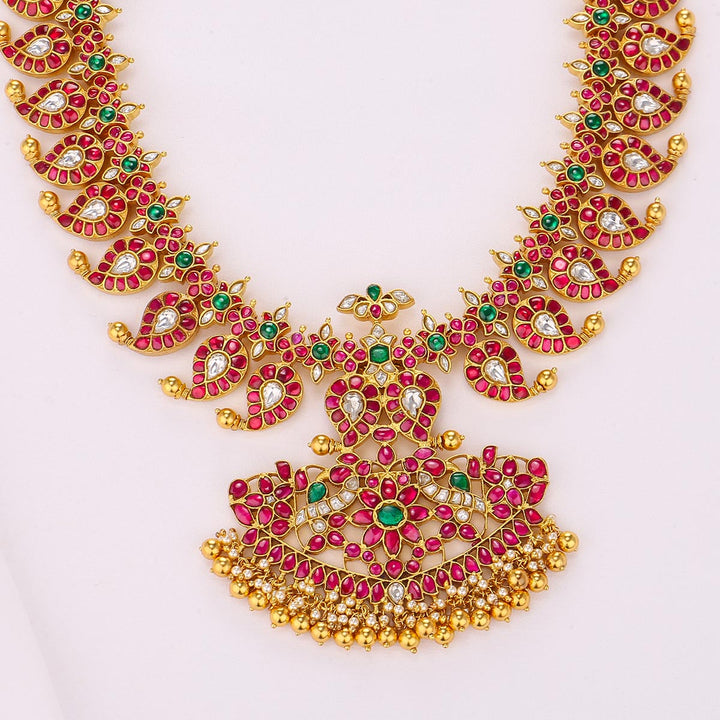 Jeshitha Kundan Long Necklace