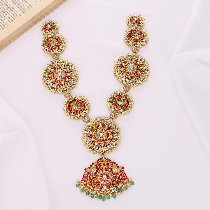 Chic & Fabulous Kundan Long Necklace
