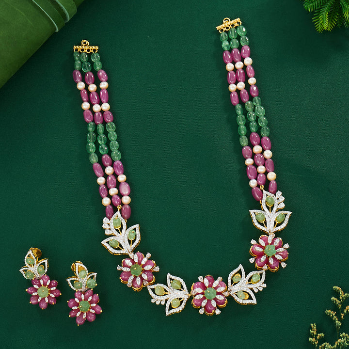 Beautiest Avikam Long Necklace Set