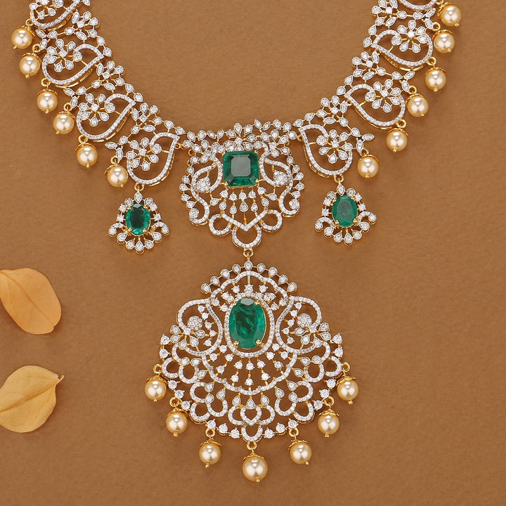 Nishali Long Avikam Necklace