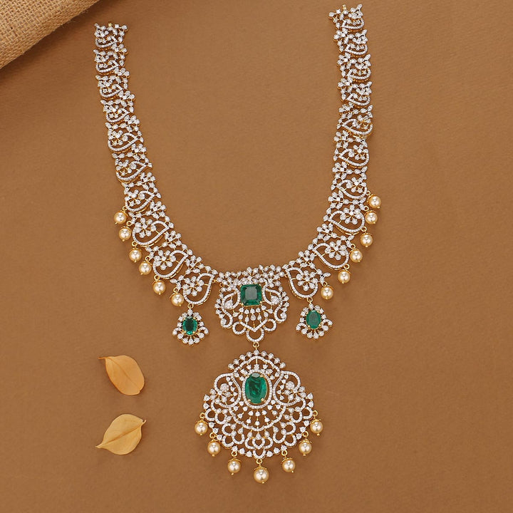 Nishali Long Avikam Necklace
