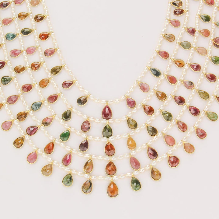 Gleaming Beads Necklace