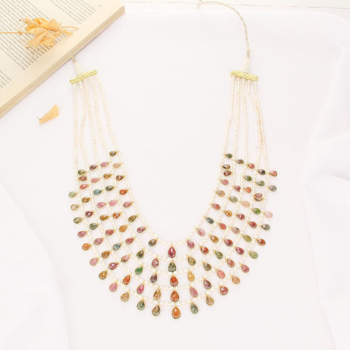 Gleaming Beads Necklace