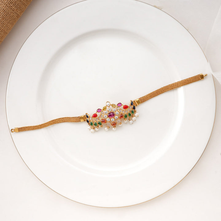 Pretty Look Stone Mini Choker