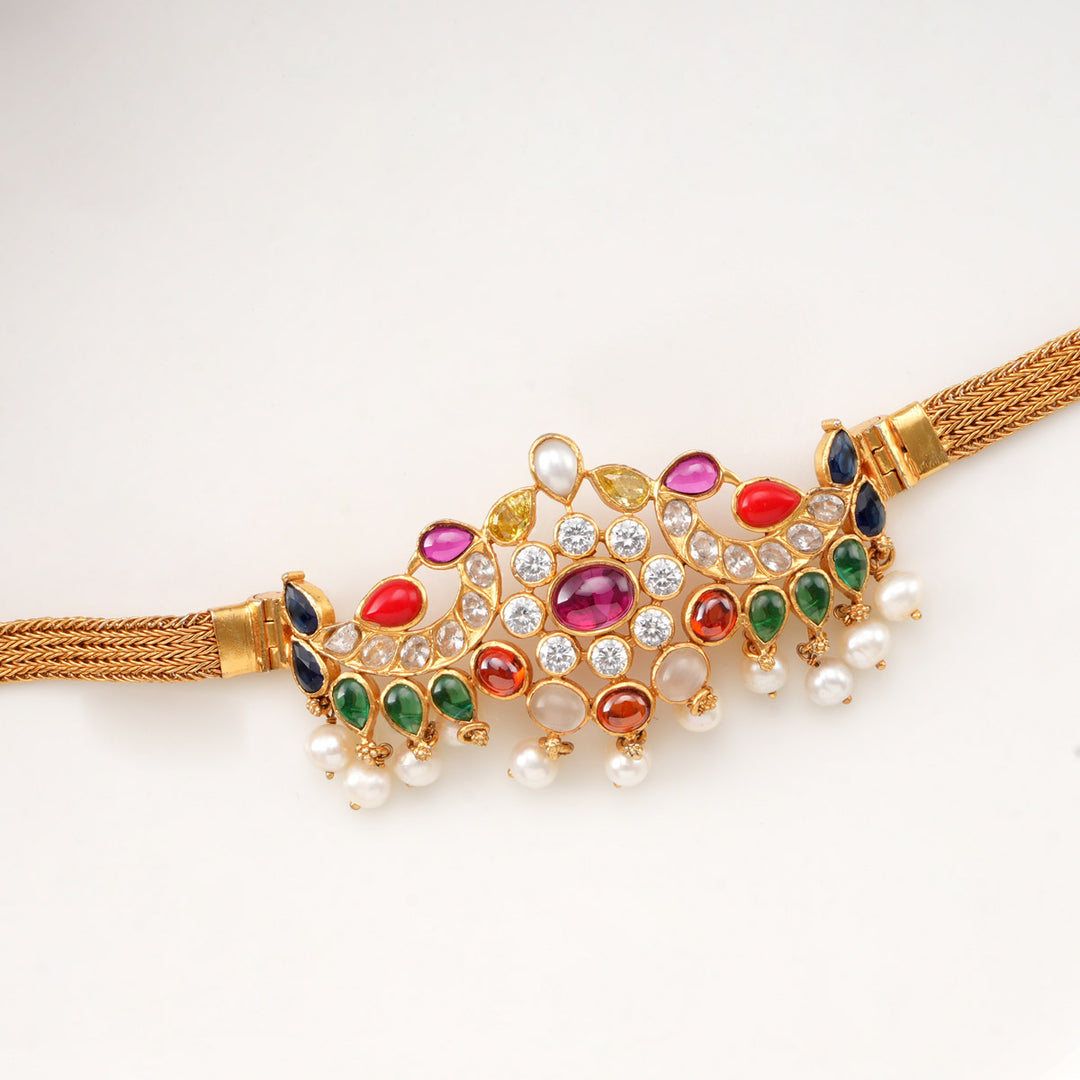 Pretty Look Stone Mini Choker