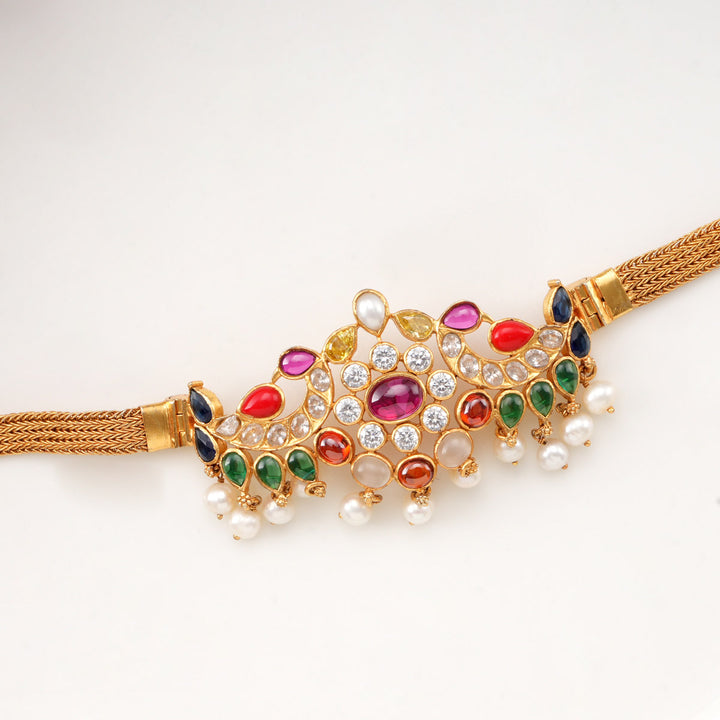 Pretty Look Stone Mini Choker