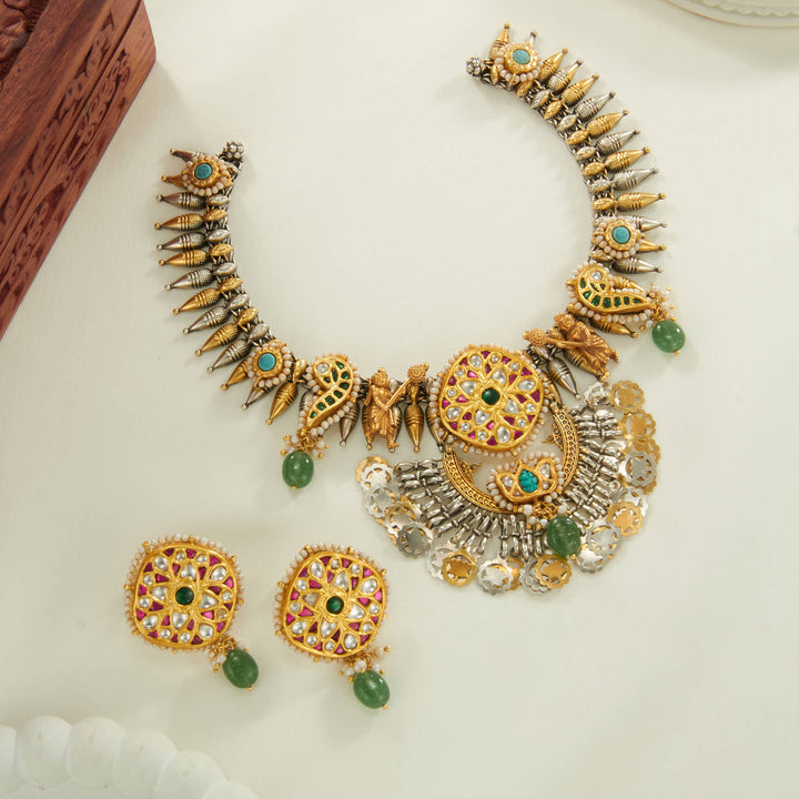 Zenith Aura Short Necklace Set