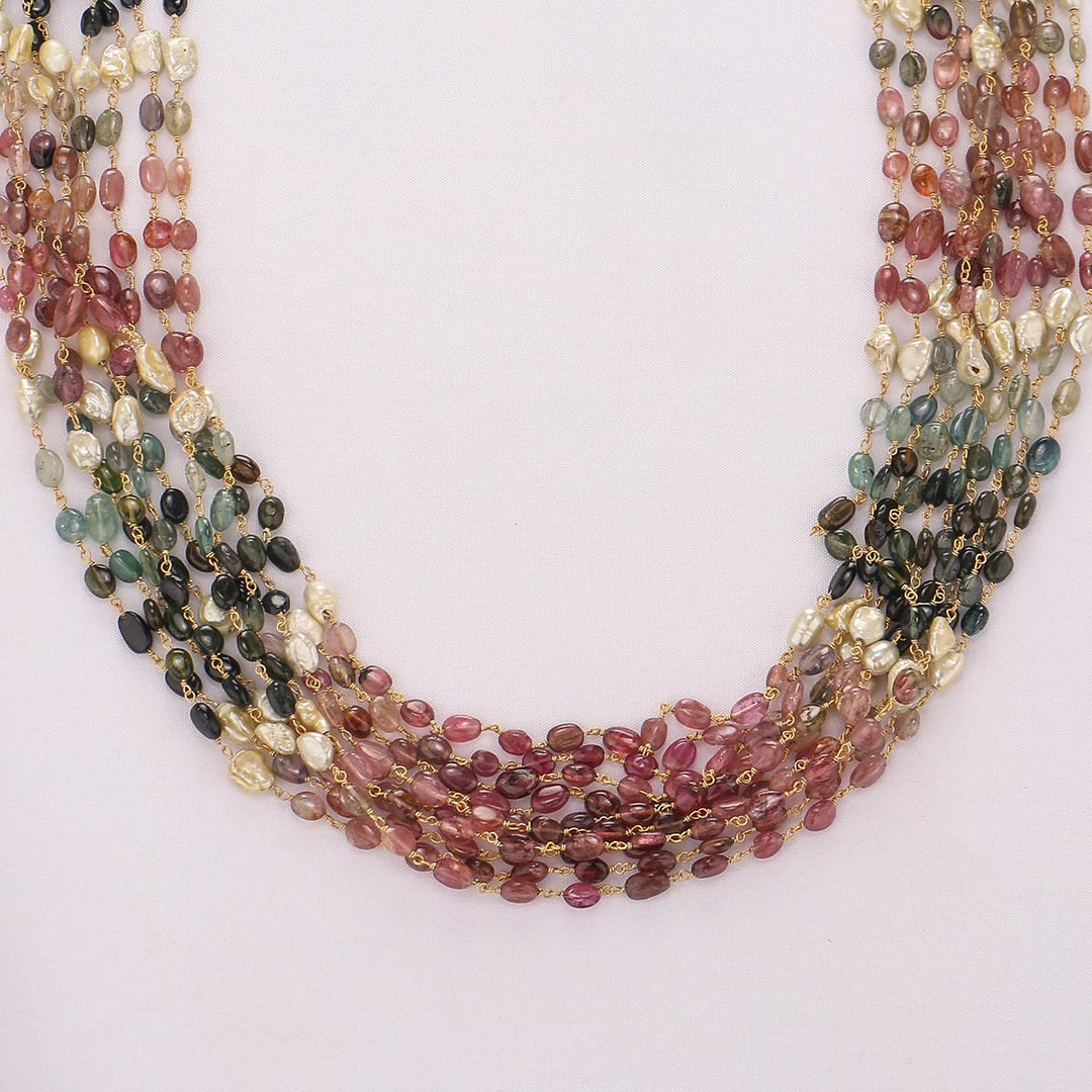 Yuthika Beads Long Necklace