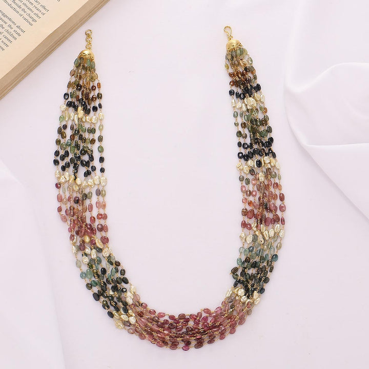 Yuthika Beads Long Necklace