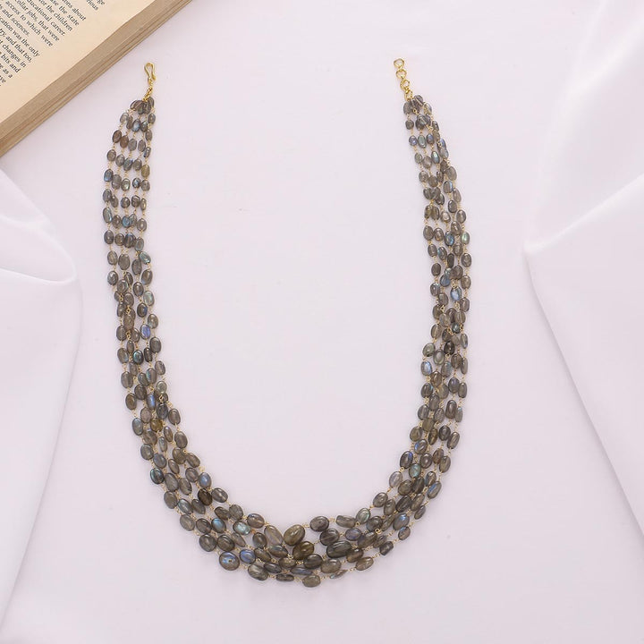 Zebron Long Necklace