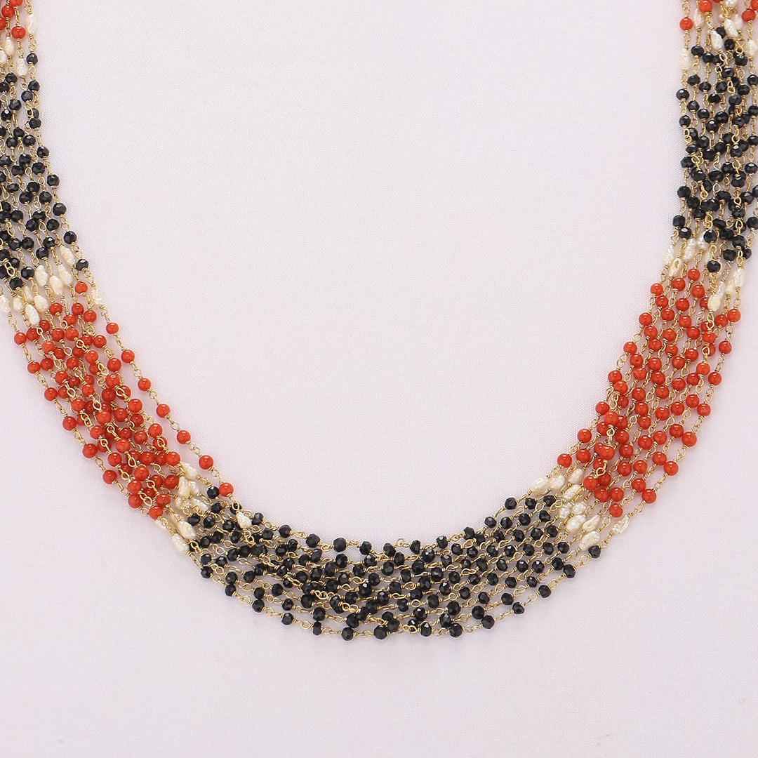 Adhina Beads Long Necklace