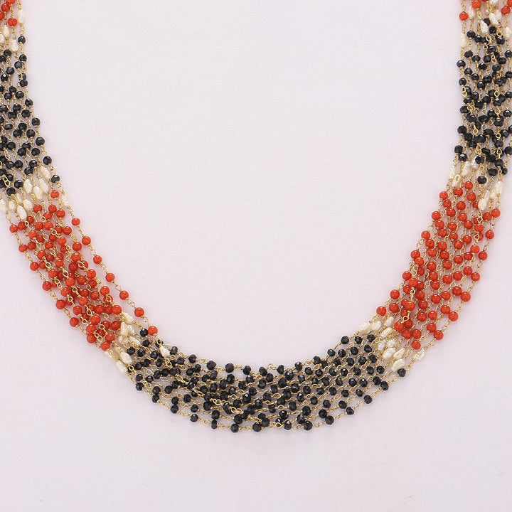 Adhina Beads Long Necklace