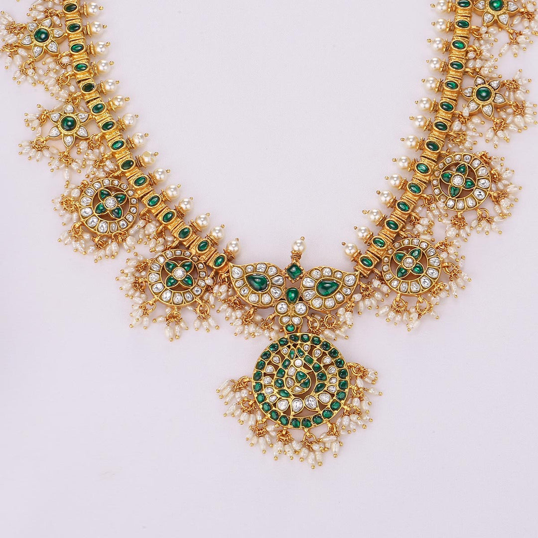 Luxurious Kundan Long Necklace