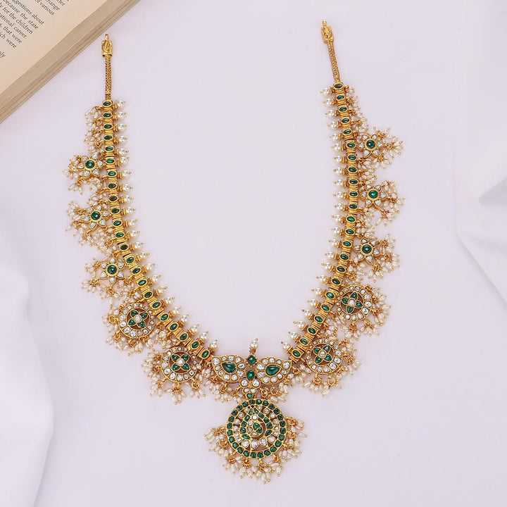 Luxurious Kundan Long Necklace