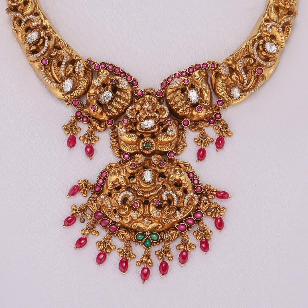 Yuthira Nagas Short Necklace