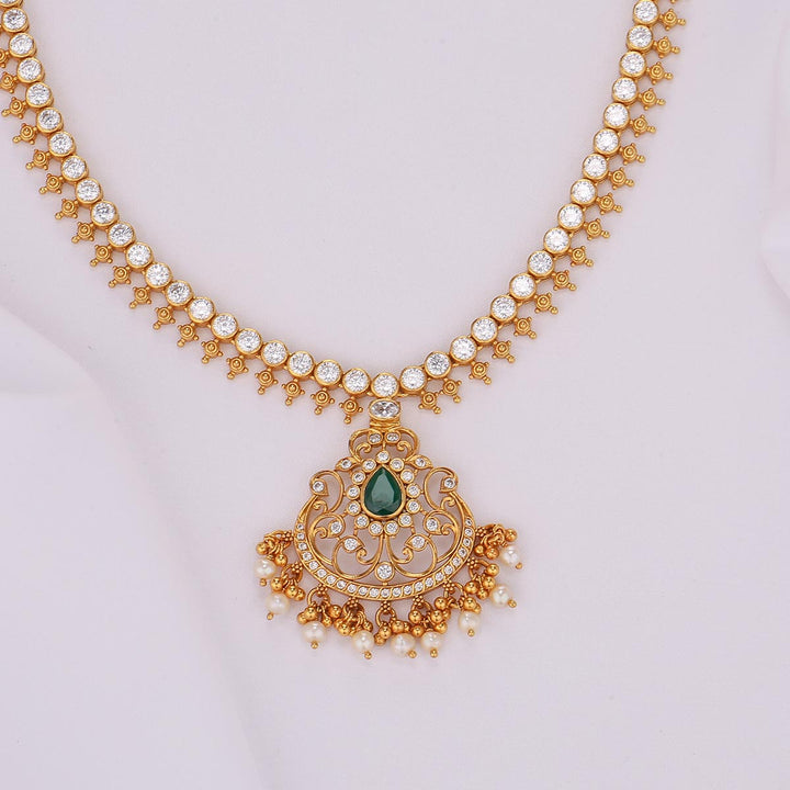 Golden Aura Short Necklace