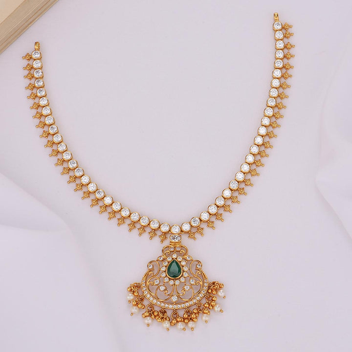 Golden Aura Short Necklace