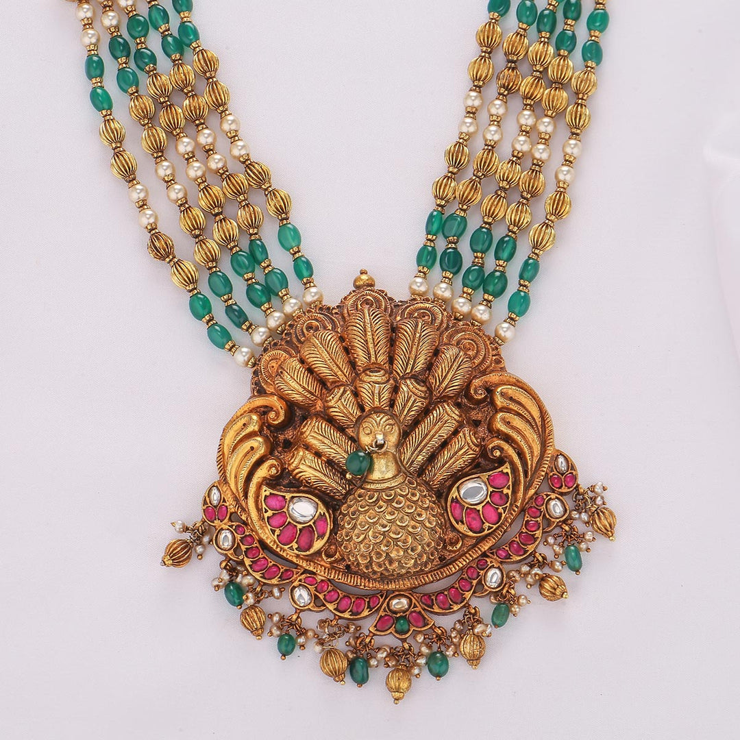 Grandeur Deep Nagas Long Necklace