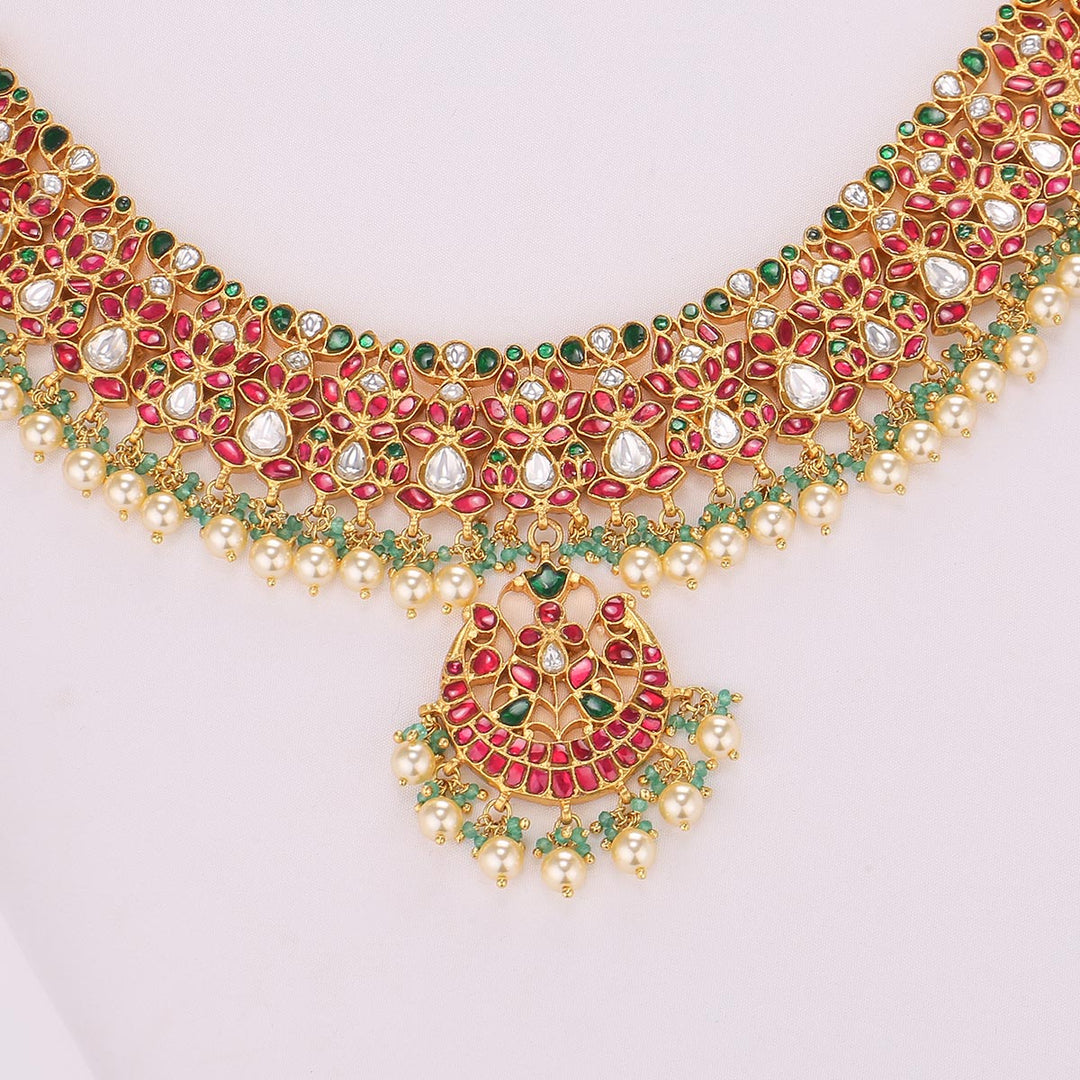 Nithira Kundan Necklace