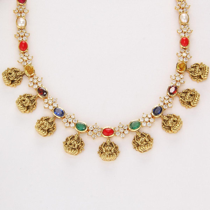 Divine Glow Short Necklace Set