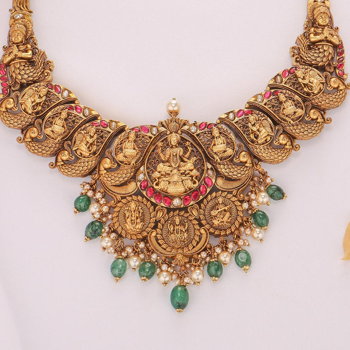 Ahalya Nagas Short Necklace