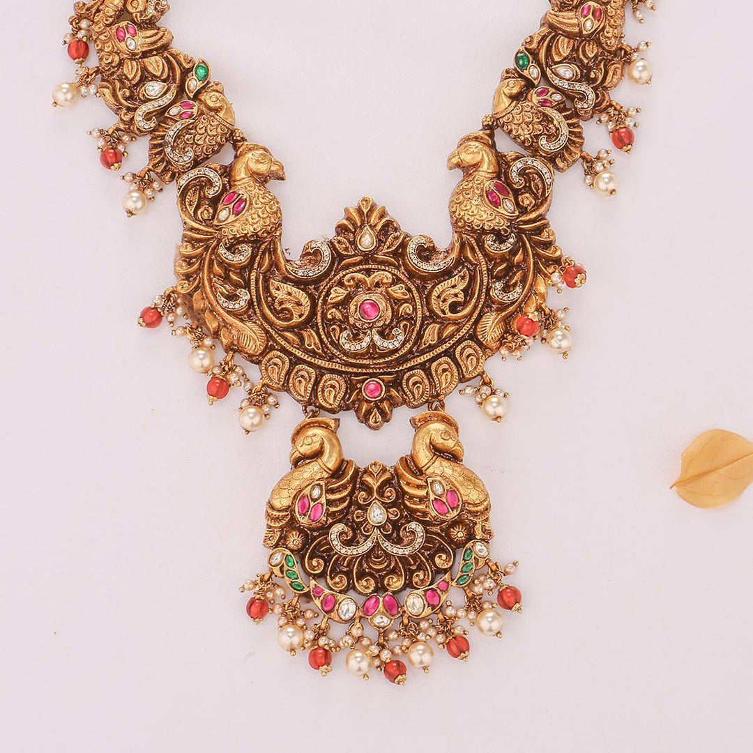 Abitha Deep Nagas Long Necklace