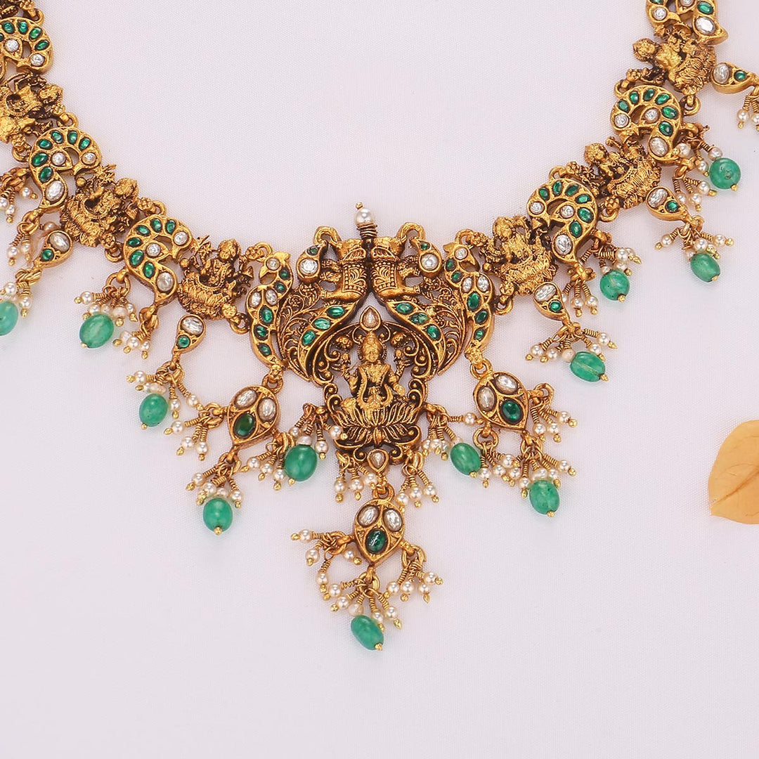 Yashvik Nagas Short Necklace