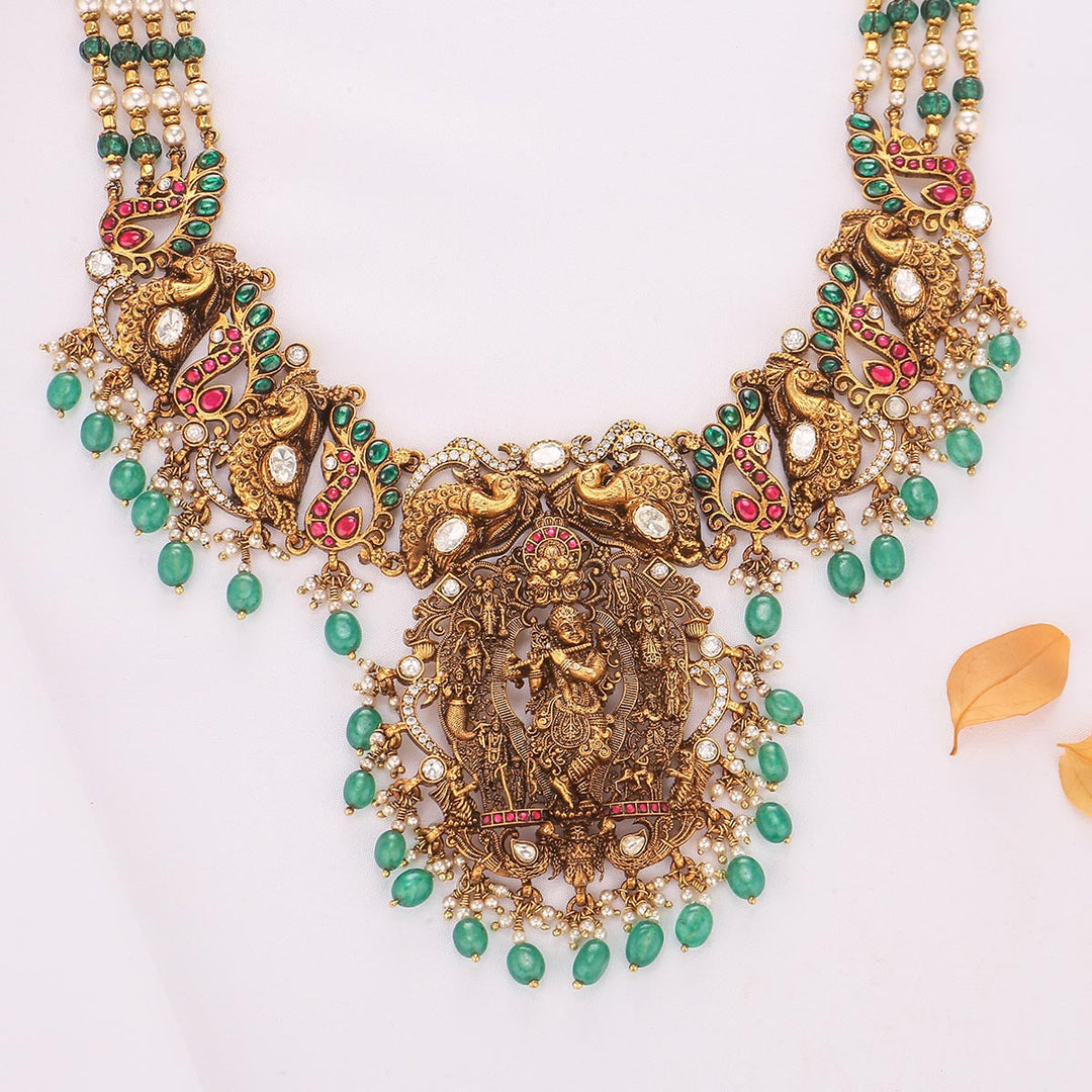 Nehara Nagas Nakshi Necklace