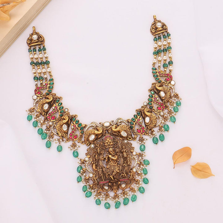 Nehara Nagas Nakshi Necklace