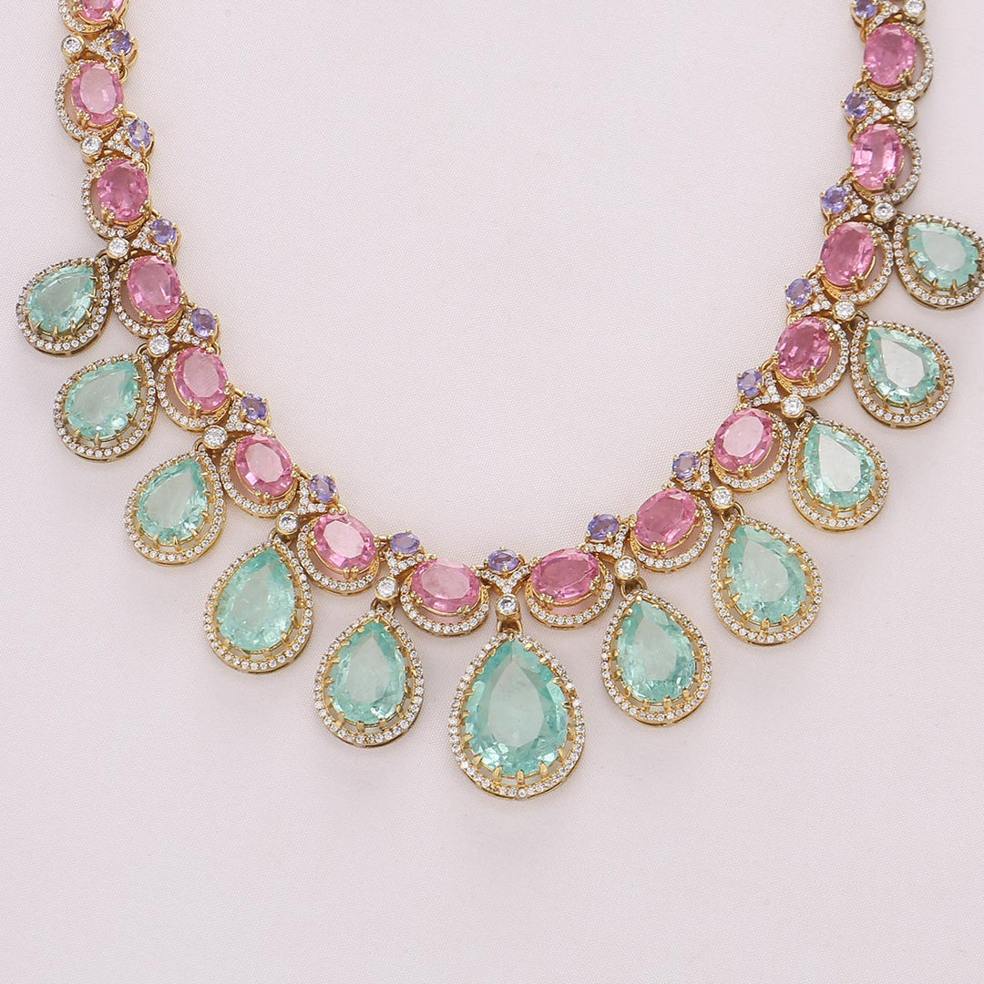 Sparkle Short Necklace Set