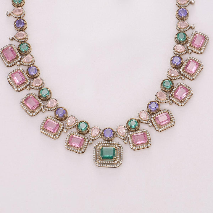 Dazzle Short Necklace Set