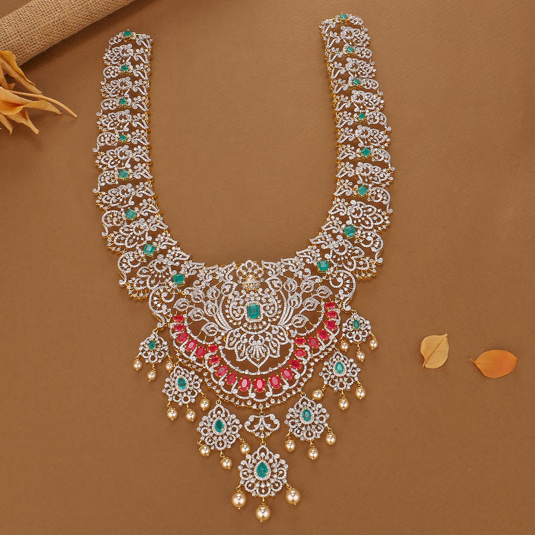 Grand Bridal Avikam Long Necklace Set