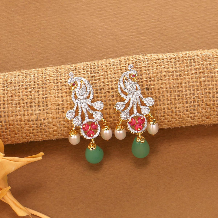 Multi Charm Avikam Short Necklace Set