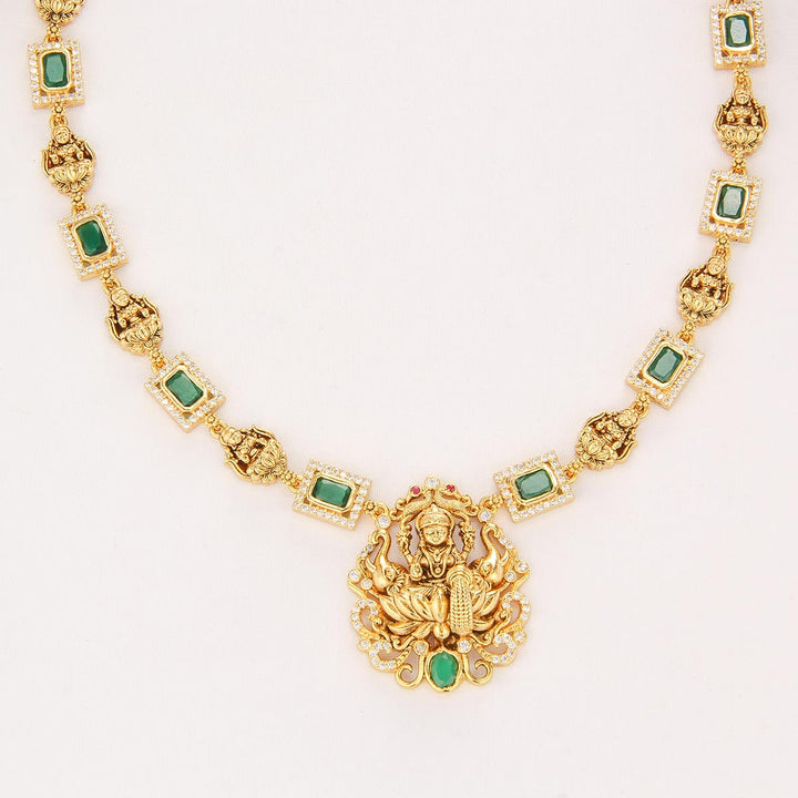 Dhithisha Nagas Short Necklace Set