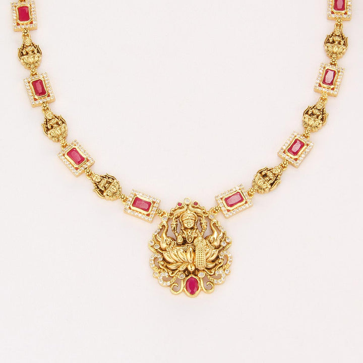Dazzling Nagas Short Necklace Set