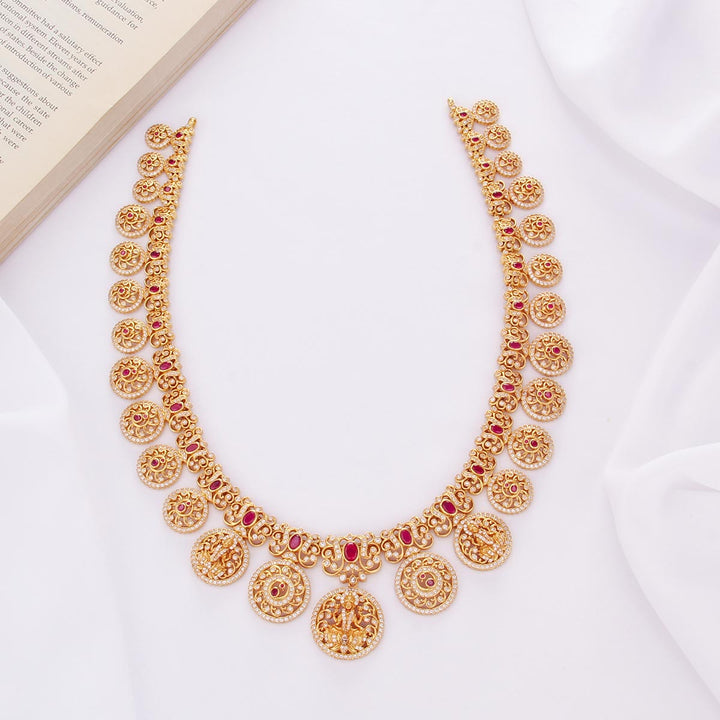 Dharshikha Stone Long Necklace