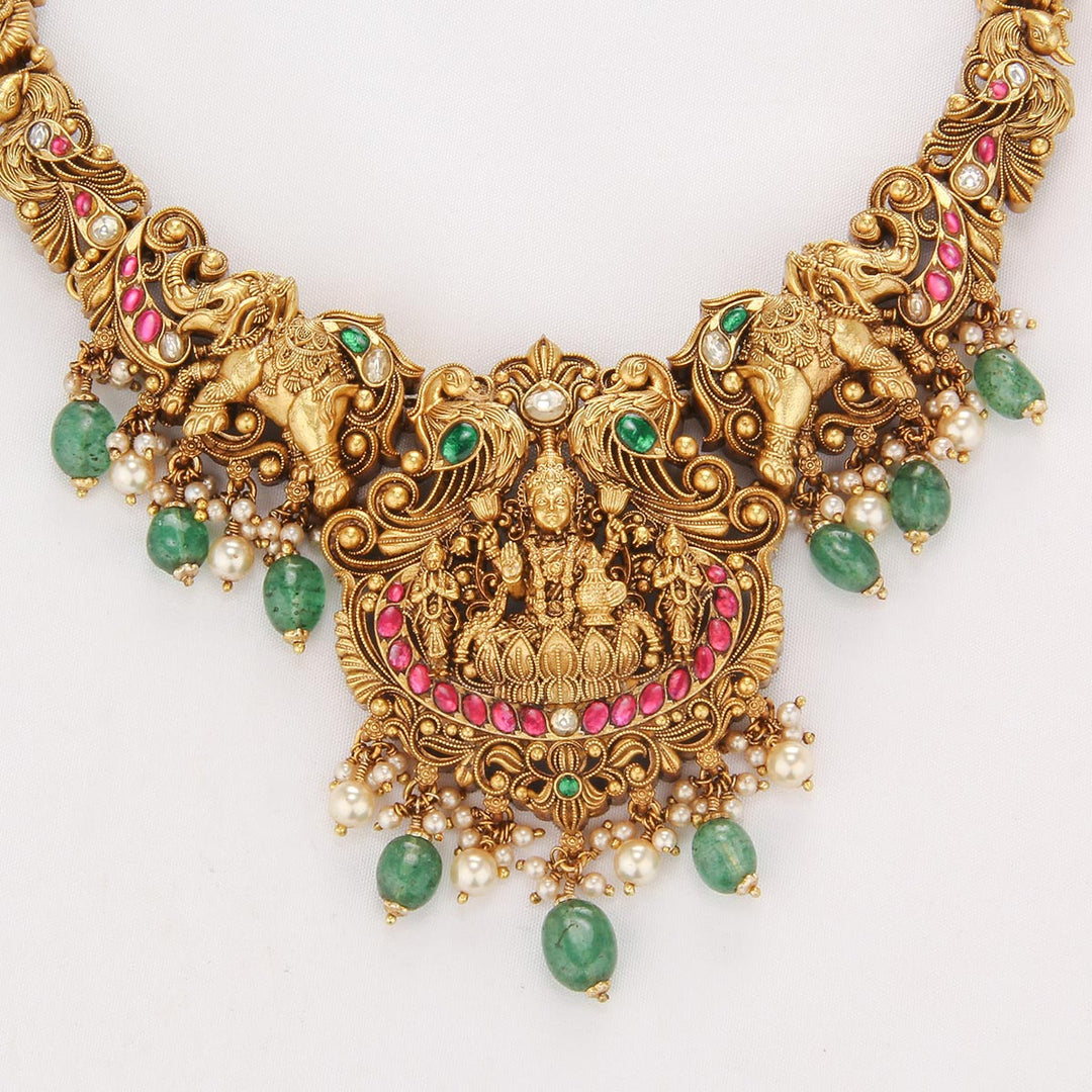 Nandhini Nagas Short Necklace