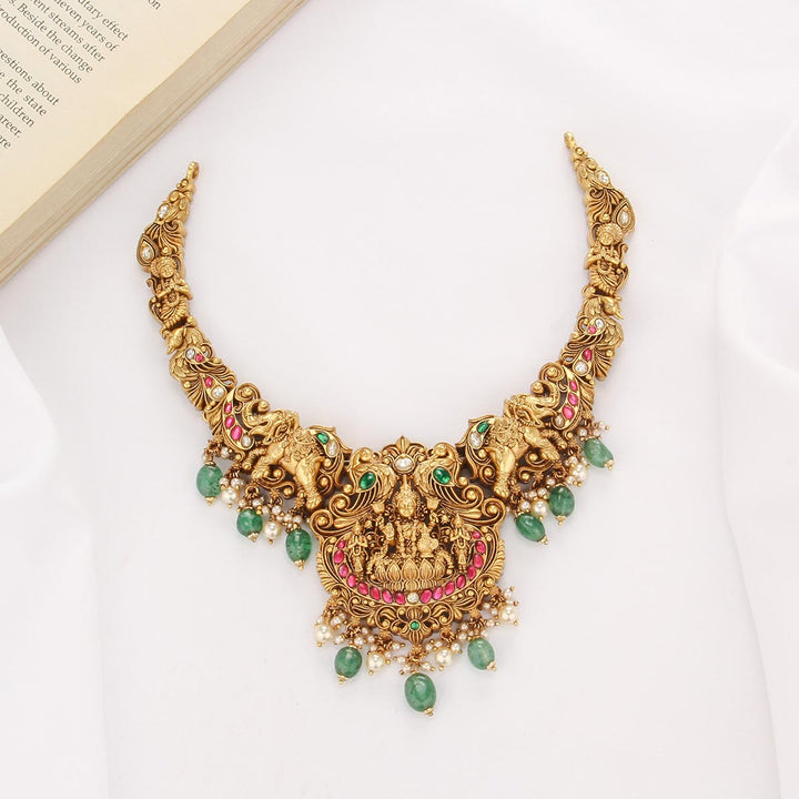 Nandhini Nagas Short Necklace
