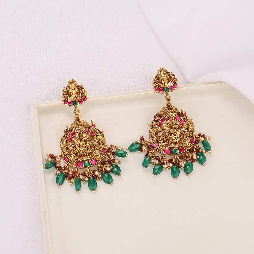Madhuri Nagas Long Necklace Set