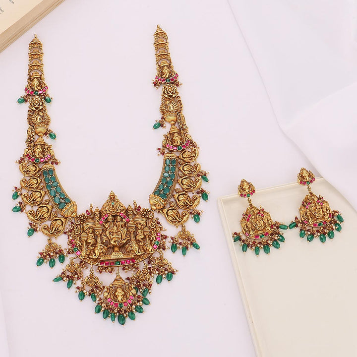 Madhuri Nagas Long Necklace Set