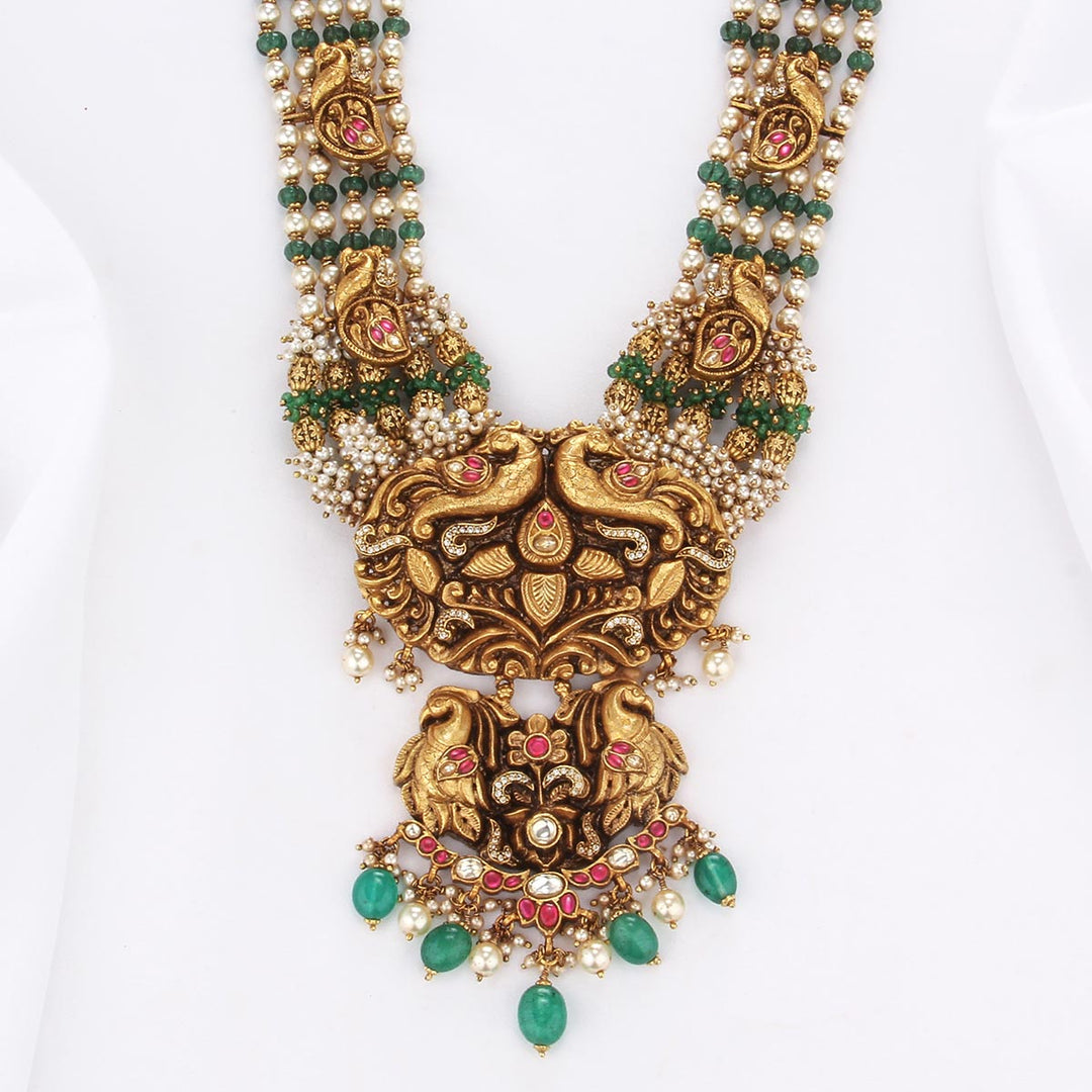 Yuvithra Deep Nagas Long Necklace