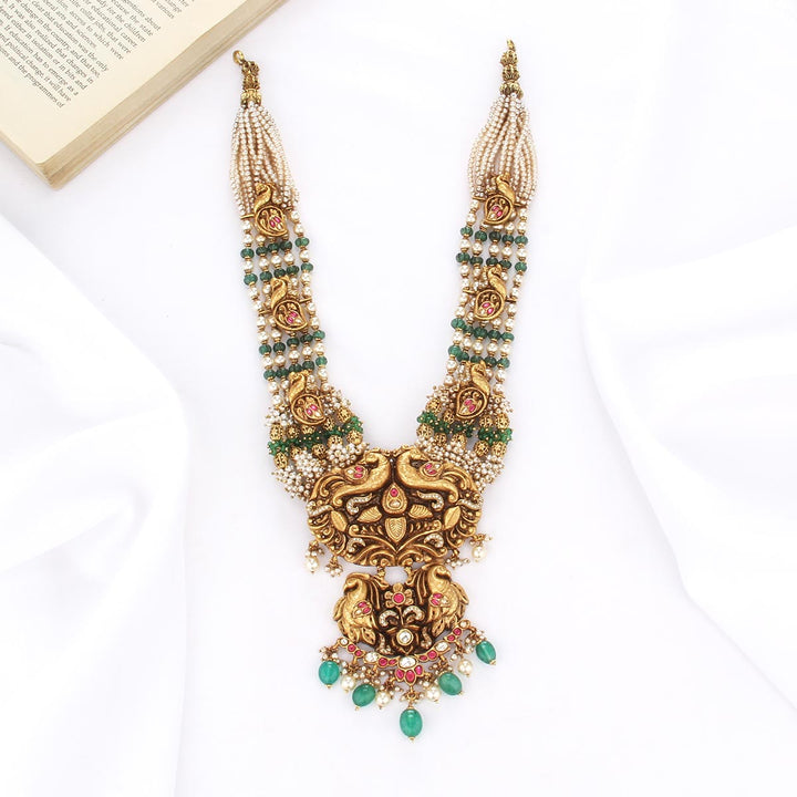 Yuvithra Deep Nagas Long Necklace