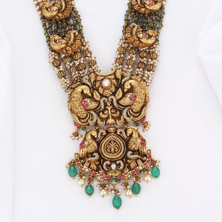 Glimmer Deep Nagas Long Necklace