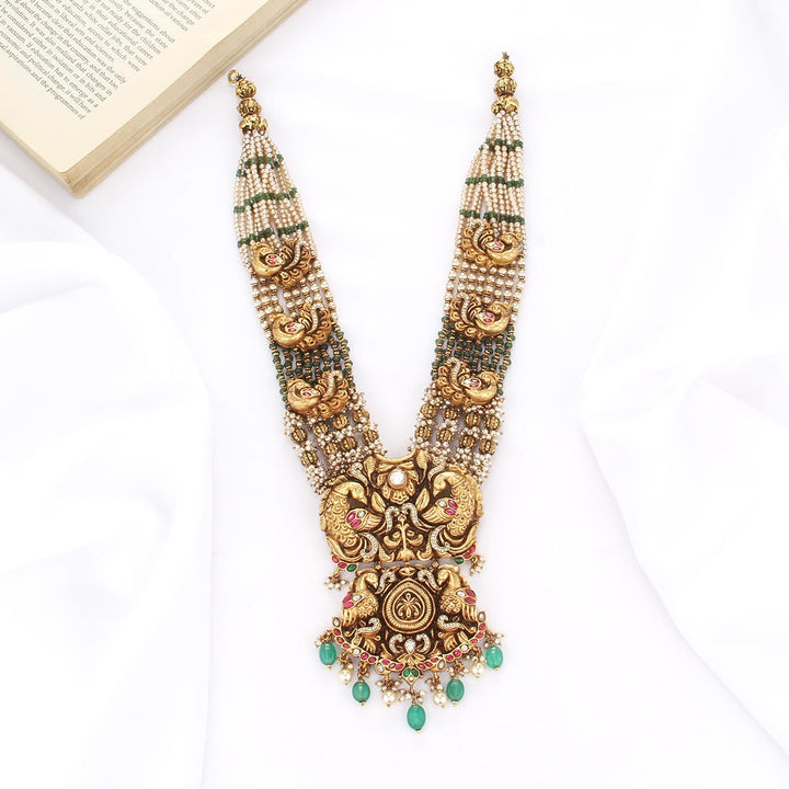 Glimmer Deep Nagas Long Necklace