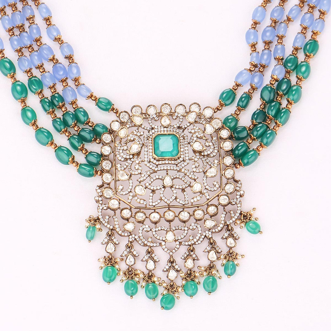 Luxe Victorian Long Necklace Set